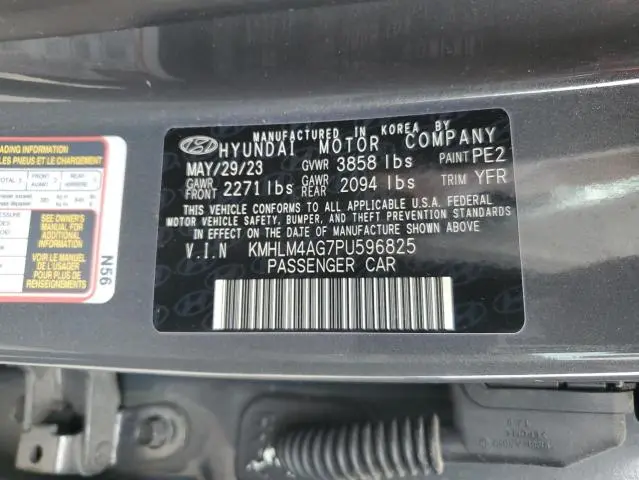2023 HYUNDAI ELANTRA SEL