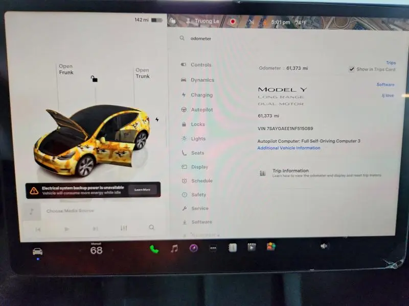 2022 TESLA MODEL Y   