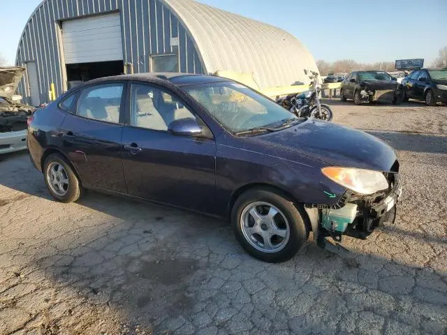 2010 HYUNDAI ELANTRA BLUE