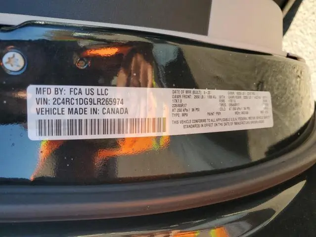 2020 CHRYSLER VOYAGER LXI  