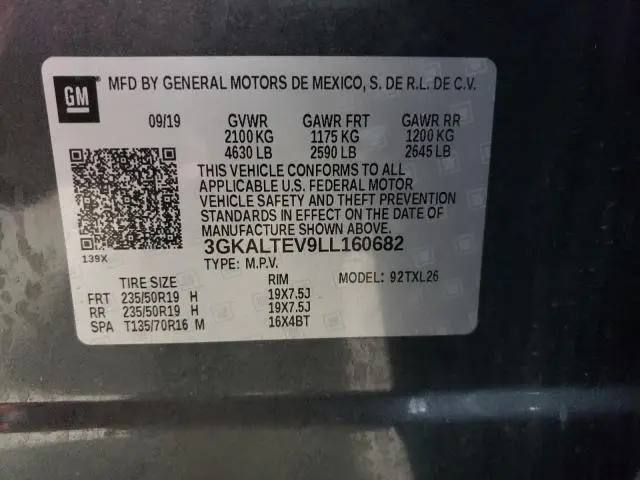 2020 GMC TERRAIN SLE  