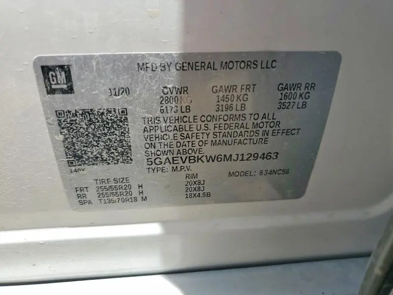 2021 BUICK ENCLAVE PREMIUM  