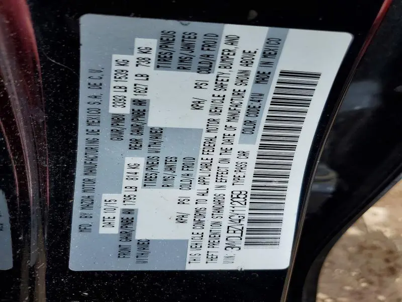 2016 SCION IA BASE  