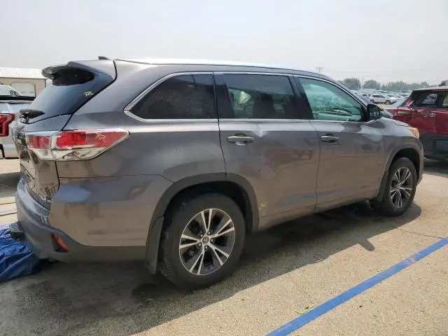 2016 TOYOTA HIGHLANDER XLE  