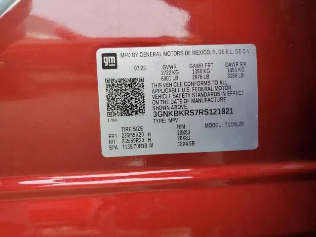 2024 CHEVROLET BLAZER RS  