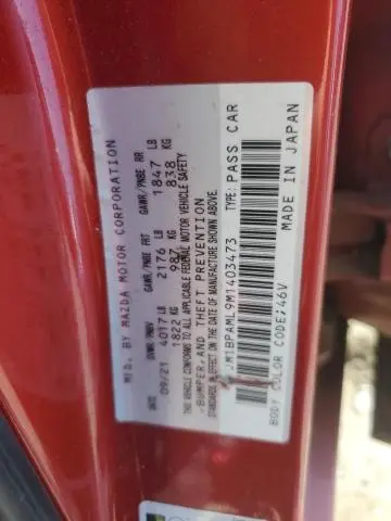 2021 MAZDA 3 PREMIUM  