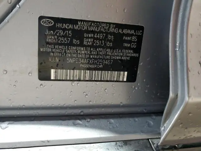 2015 HYUNDAI SONATA SPORT  