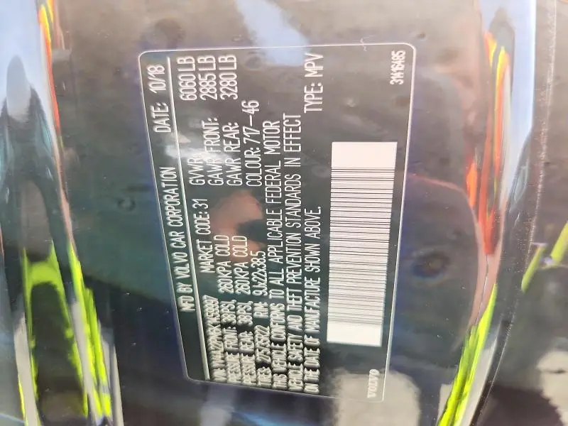 2019 VOLVO XC90 T6 R-DESIGN  