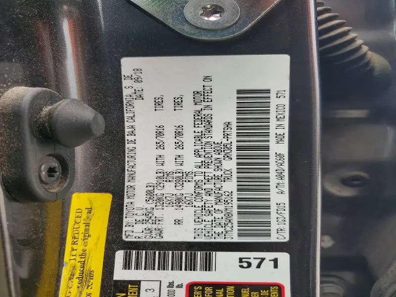 2019 TOYOTA TACOMA TRD OFF-ROAD  