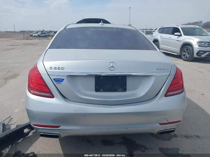 2015 MERCEDES-BENZ S 550 4MATIC