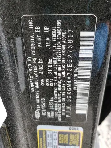 2014 KIA OPTIMA LX  