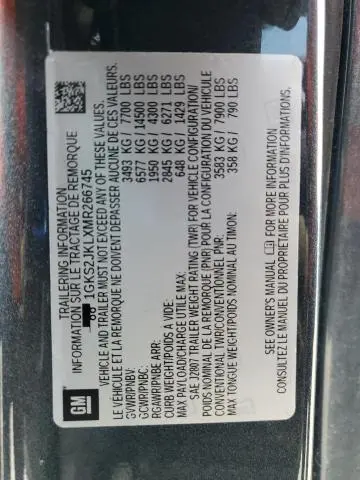 2021 GMC YUKON XL DENALI  