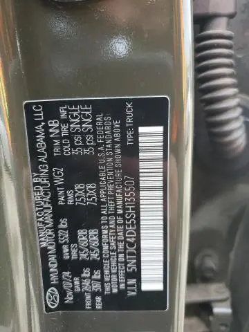 2025 HYUNDAI SANTA CRUZ SEL ACTIVITY  