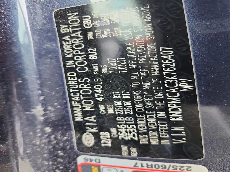 2019 KIA SPORTAGE LX  