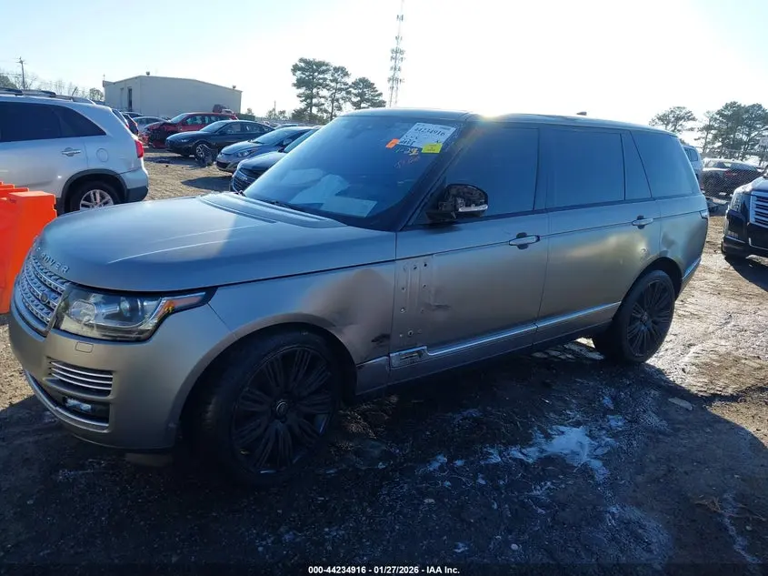2017 LAND ROVER RANGE ROVER 5.0L V8 SUPERCHARGED AUTOBIOGRAPHY