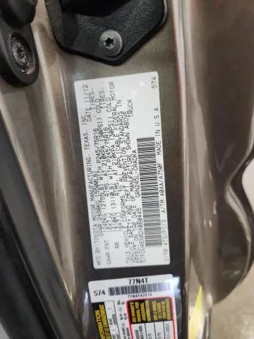 2013 TOYOTA TACOMA   