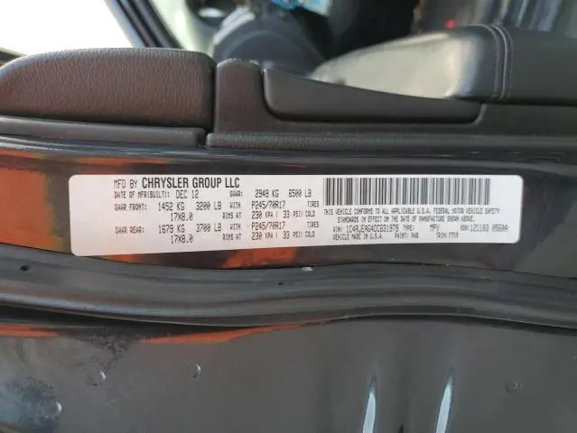 2013 JEEP GRAND CHEROKEE LAREDO  