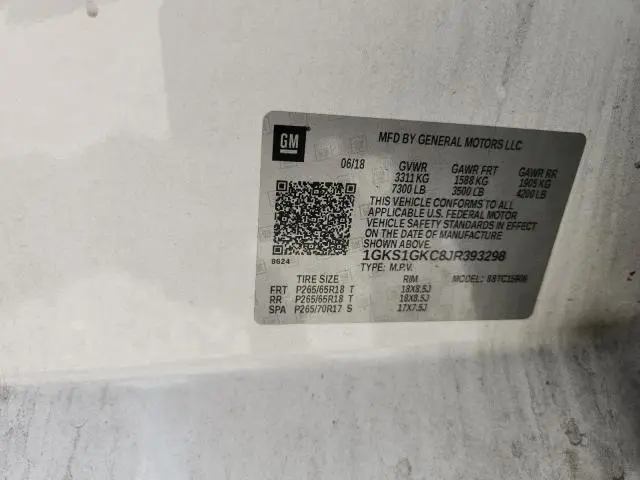 2018 GMC YUKON XL C1500 SLT  