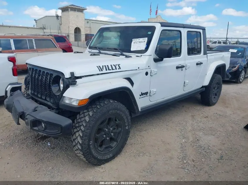 2021 JEEP GLADIATOR WILLYS 4X4