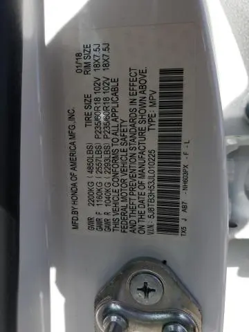 2018 ACURA RDX TECHNOLOGY  