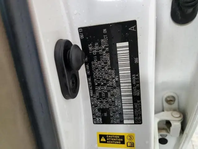 2013 TOYOTA HIGHLANDER LIMITED  