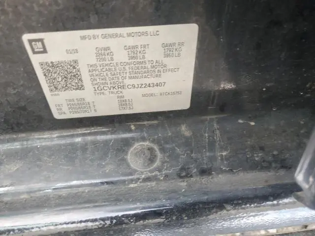 2018 CHEVROLET SILVERADO K1500 LT  