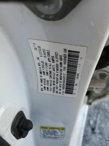2014 HONDA ACCORD EXL  