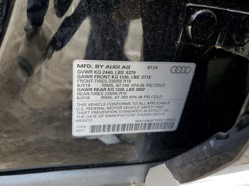 2024 AUDI Q5 PREMIUM 40  