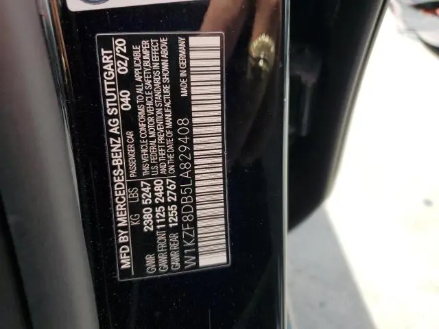 2020 MERCEDES-BENZ E 350  