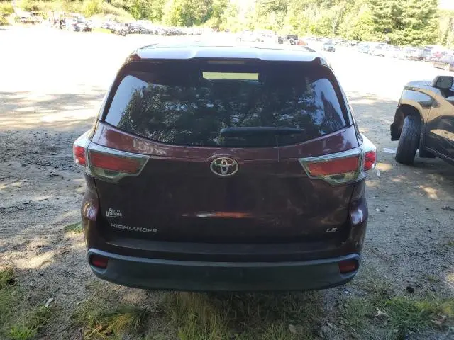2015 TOYOTA HIGHLANDER LE  