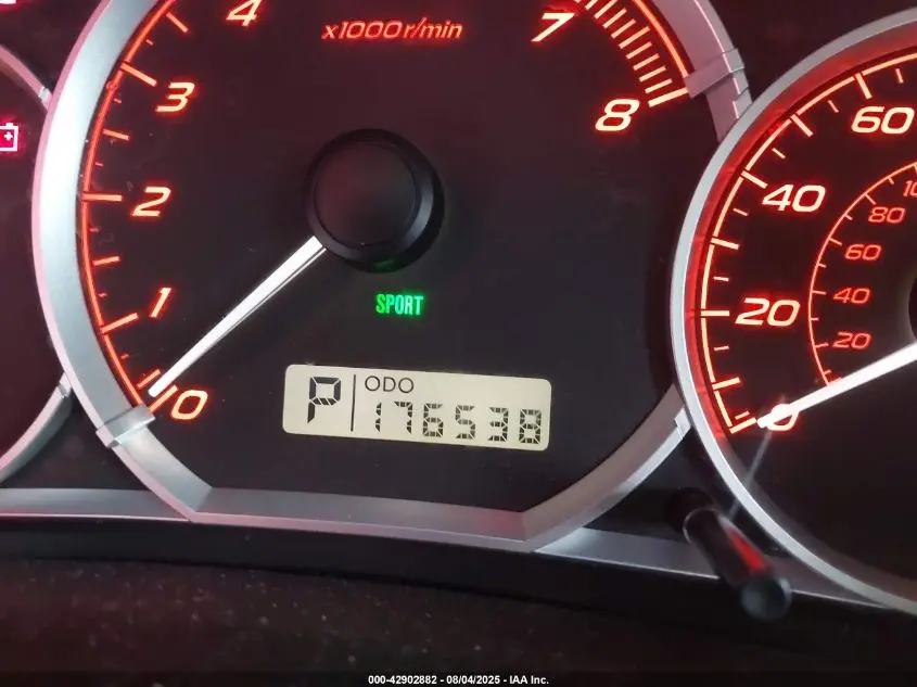 2010 SUBARU IMPREZA 2.5GT