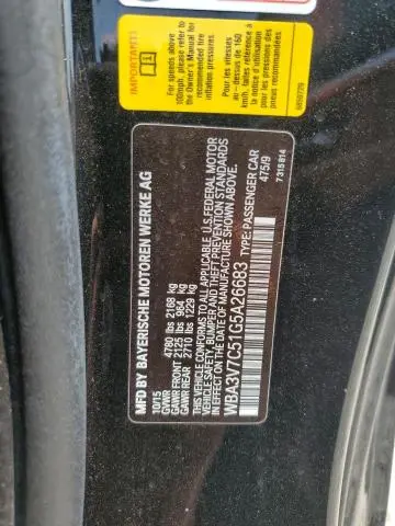 2016 BMW 428 I SULEV  