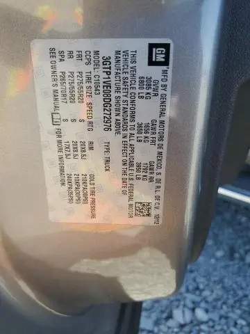 2013 GMC SIERRA C1500 SLE  