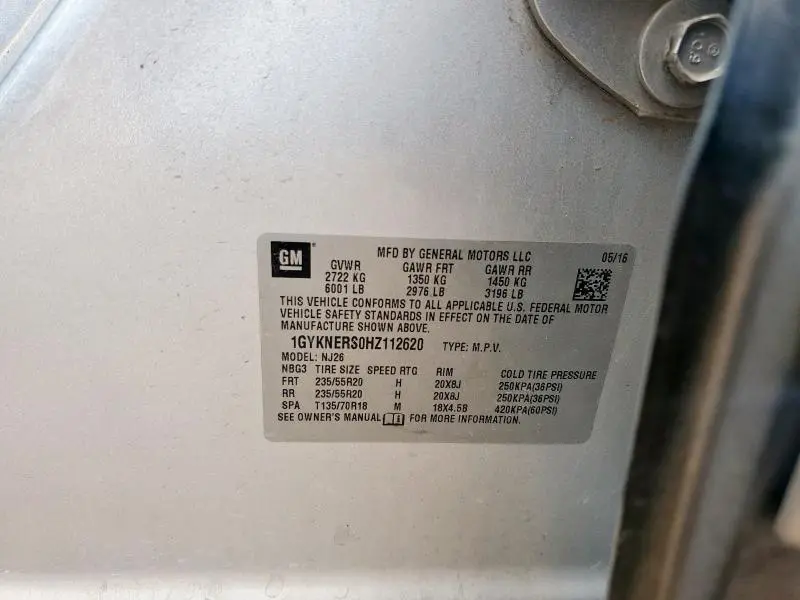 2017 CADILLAC XT5 PREMIUM LUXURY  