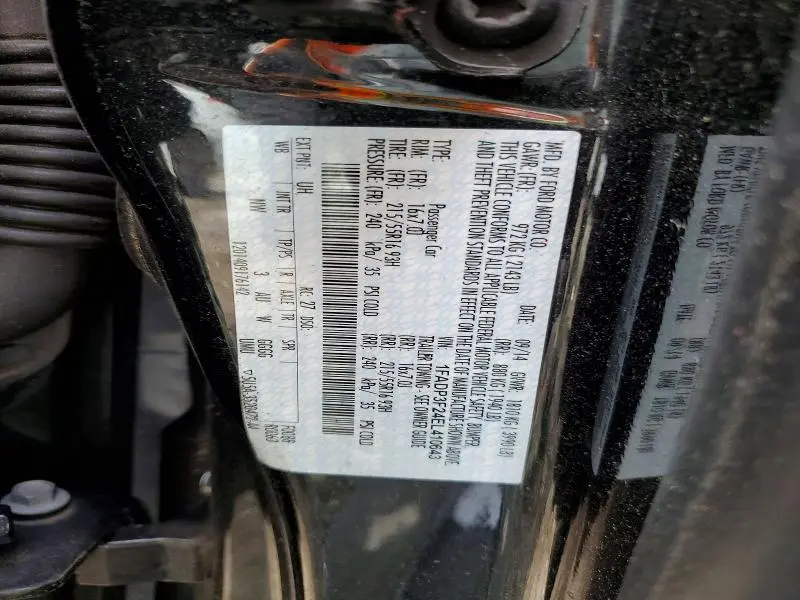 2014 FORD FOCUS SE  