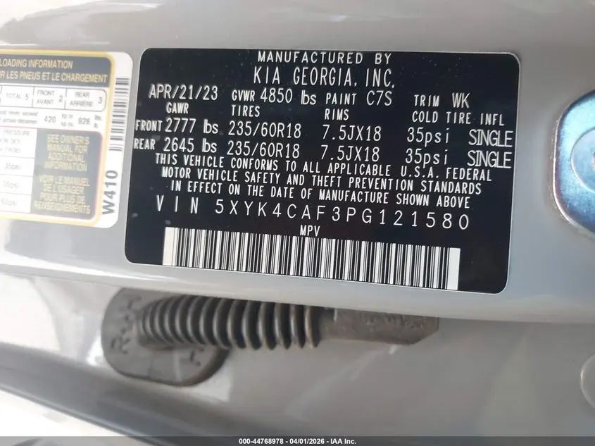 2023 KIA SPORTAGE SX