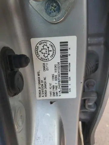 2012 HONDA CIVIC LX  