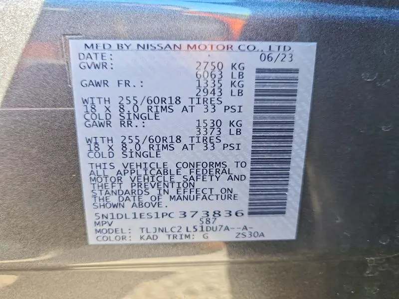 2023 INFINITI QX60 PURE  