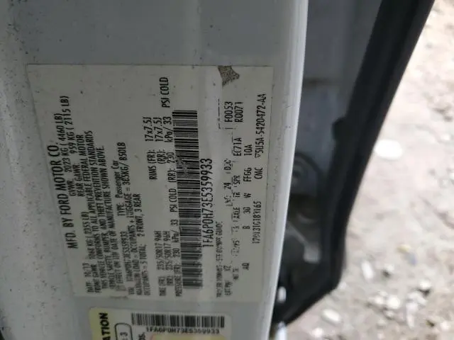 2014 FORD FUSION SE  