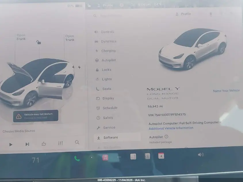 2023 TESLA MODEL Y AWD/LONG RANGE DUAL MOTOR ALL-WHEEL DRIVE