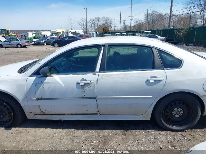 2016 CHEVROLET IMPALA LIMITED POLICE