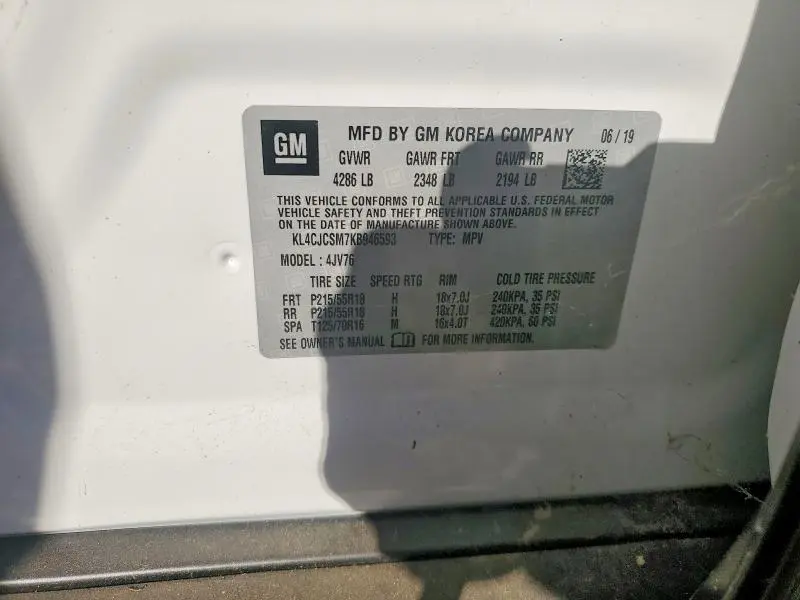 2019 BUICK ENCORE ESSENCE  