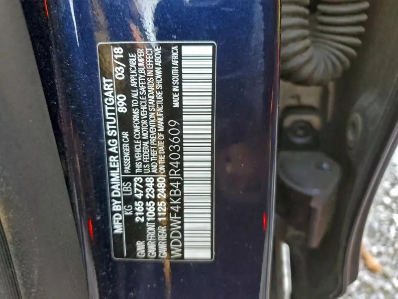 2018 MERCEDES-BENZ C 300 4MATIC  