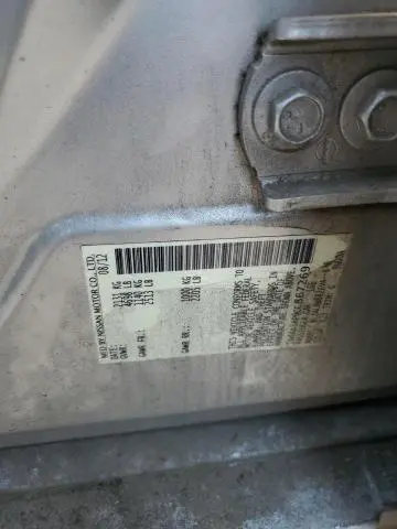2012 NISSAN MAXIMA S  
