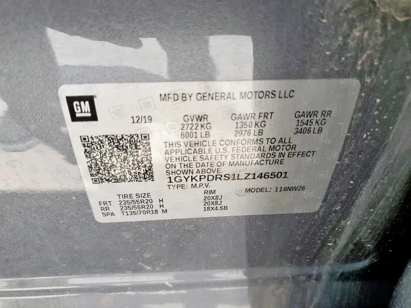 2020 CADILLAC XT6 PREMIUM LUXURY  
