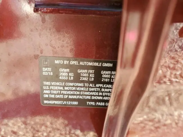 2018 BUICK REGAL ESSENCE  