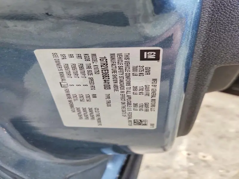 2011 GMC SIERRA K1500 SLE  