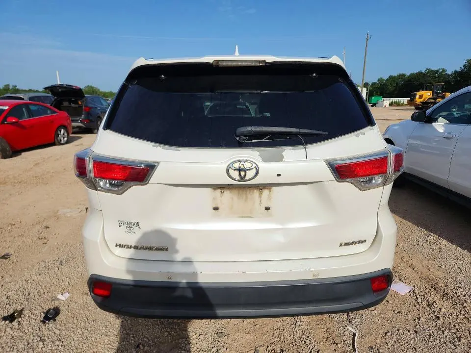 2015 TOYOTA HIGHLANDER LIMITED PLATINUM  