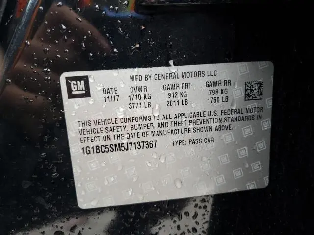 2018 CHEVROLET CRUZE LS  