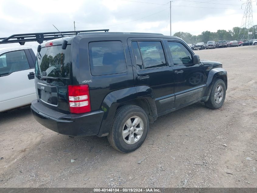 2012 JEEP LIBERTY SPORT